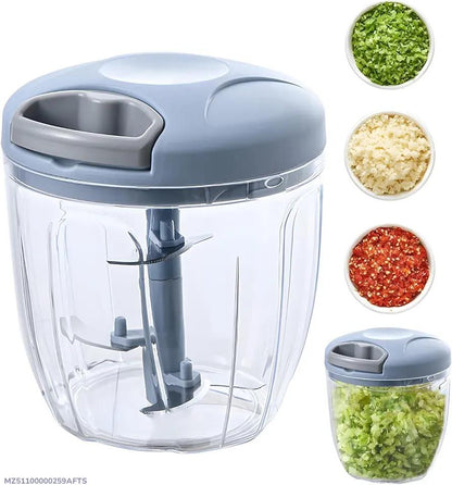 Manual hand food chopper 900 ml