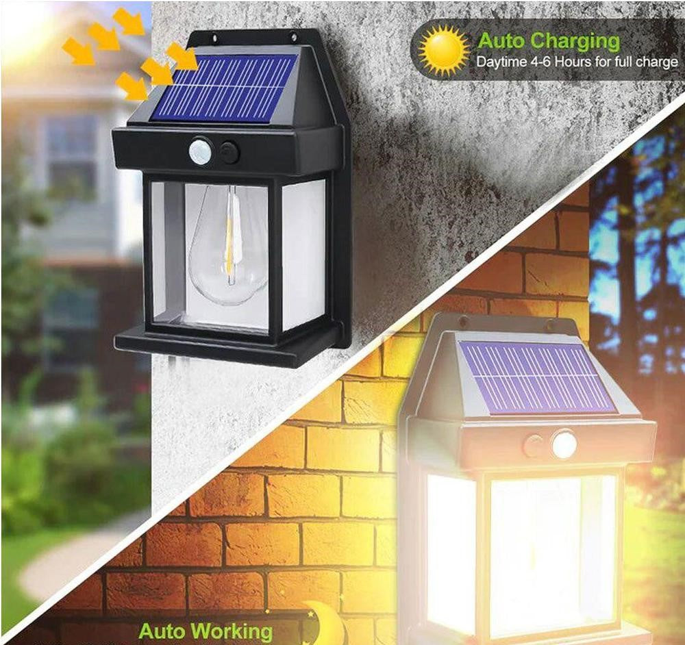 SolarGlow™ Smart Solar Wall Light