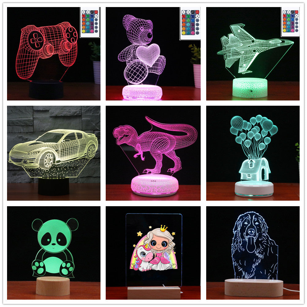Pikachu 3D LED lamp