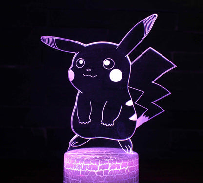 Pikachu 3D LED lamp