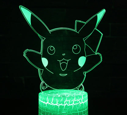 Pikachu 3D LED lamp