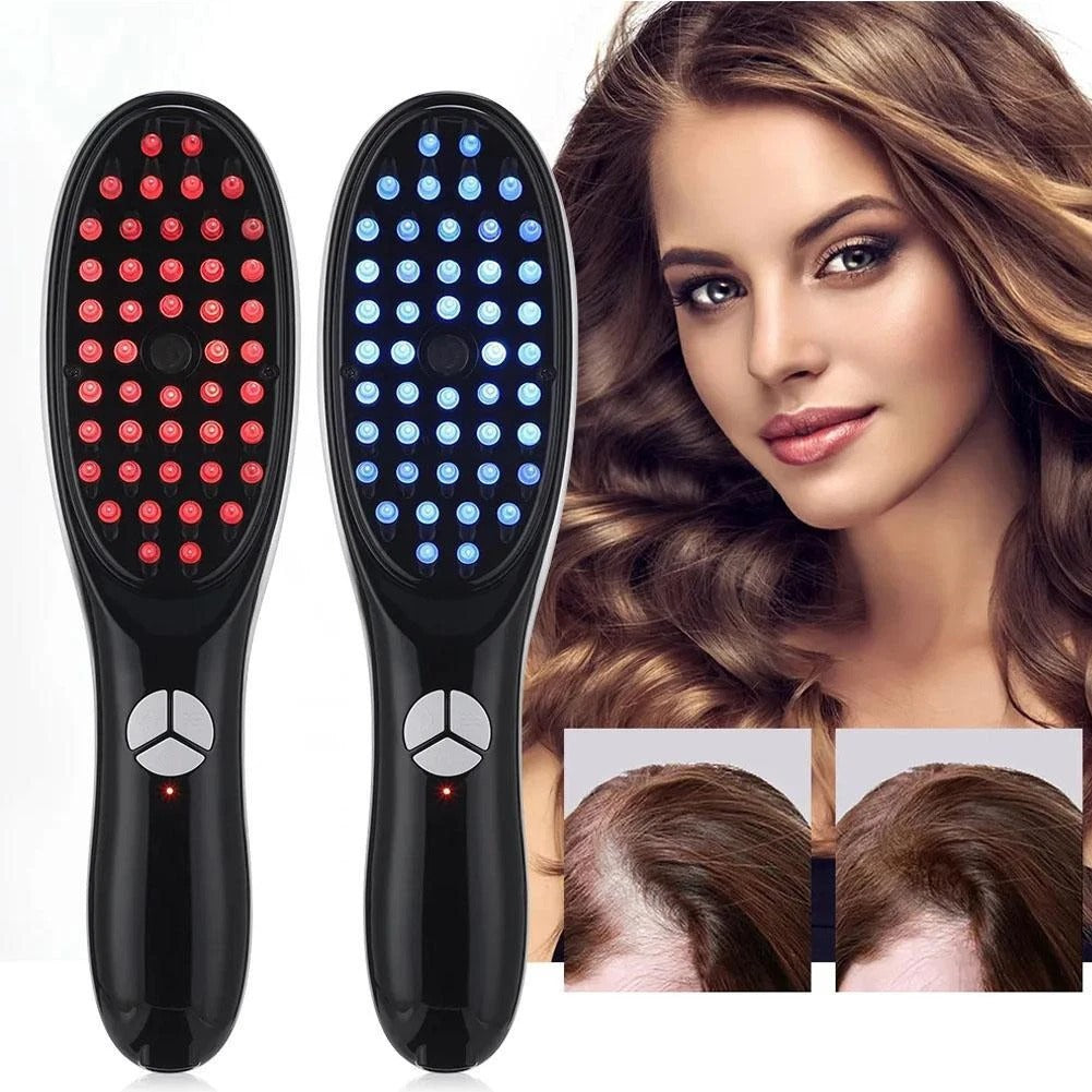 GlowScalp™ 3D Red & Blue Light Hair & Scalp Massager