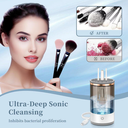 Makup Brush Cleaner Spinclean TM Reusable Makup brush cleaner