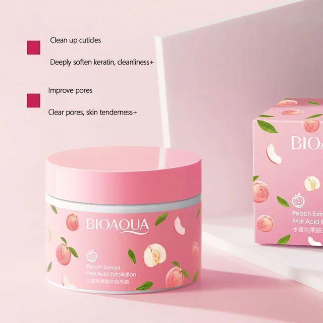 BIOAQUA Peach Exfoliating Gel Scrub-For Glowing & Whitening Skin