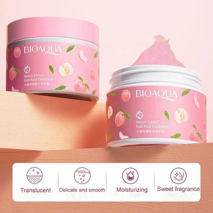 BIOAQUA Peach Exfoliating Gel Scrub-For Glowing & Whitening Skin