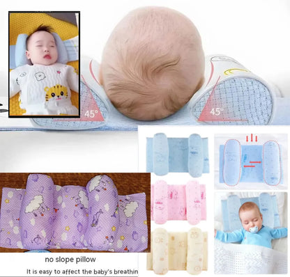 Anti-Flat Head Pillow Baby SleepGuard