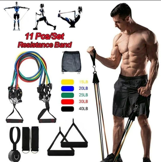 FlexPro 5-in-1 Resistance Band Set