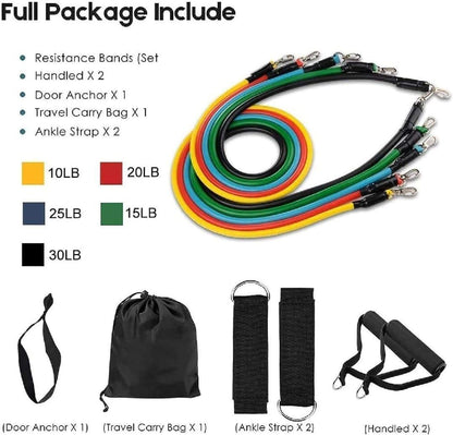 FlexPro 5-in-1 Resistance Band Set