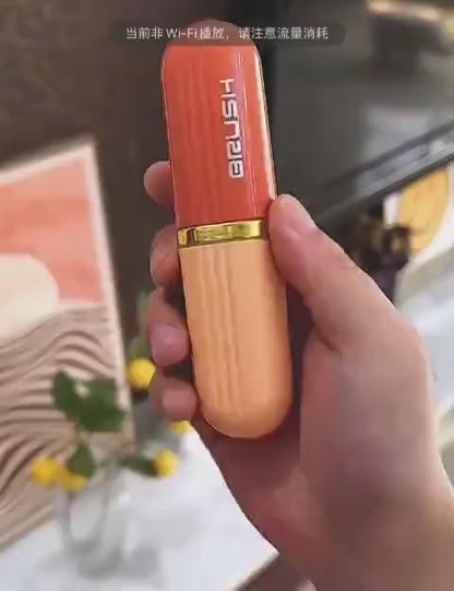 Portable Shoes Cleaner Brush with Spray & Despenser Capsule